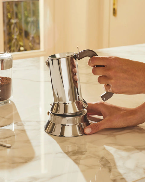 9090 Coffee Makers 6 cups - ALESSI