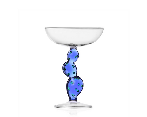 Dessert Plants Champagne bowl Blue - ICHENDORF