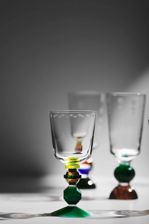 Mayfair Short Crystal Glasses - REFLECTIONS COPENHAGEN
