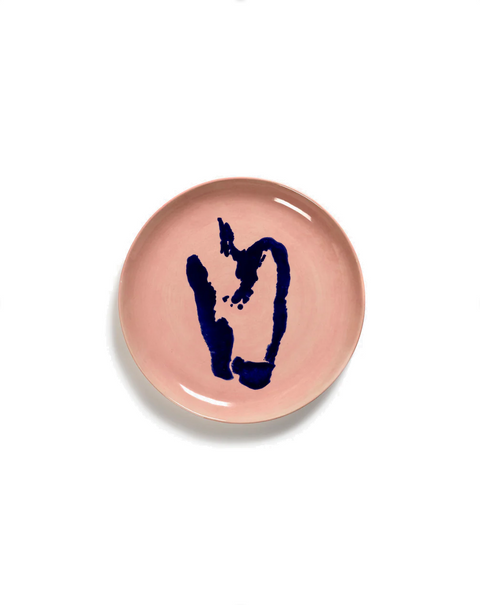 Feast Tableware Starter plate pink/blue pepper - SERAX