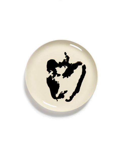 Feast Tableware Dinner plate white/black pepper - SERAX