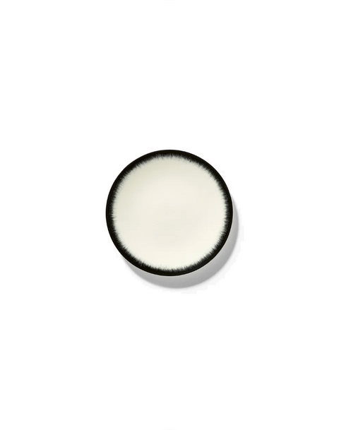 Dé Tableware Dessert plate White/Black - SERAX