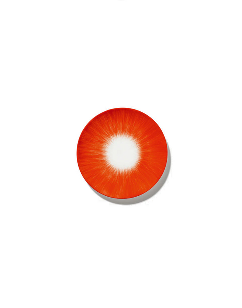 Dé Tableware Dessert plate White/Red - SERAX