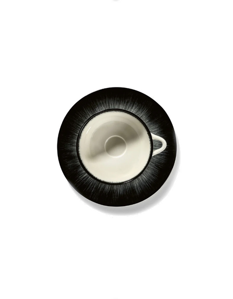 Dé Tableware Cup White/Black - SERAX
