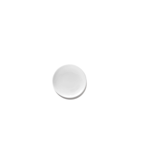 Base Dinnerware Plate low mini white Base - SERAX