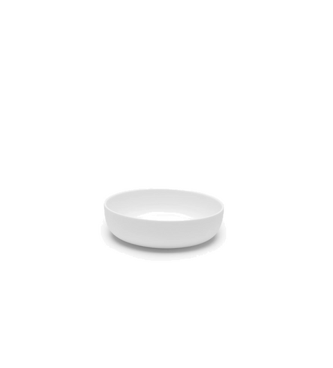 Base Dinnerware Deep plate S white Base - SERAX