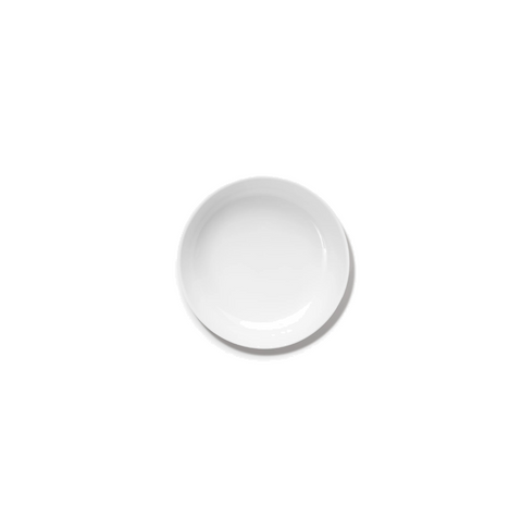 Base Dinnerware Deep plate S white Base - SERAX