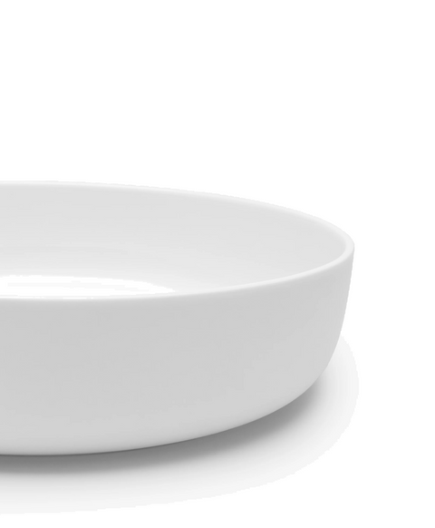 Base Dinnerware Bowl low XL white Base - SERAX