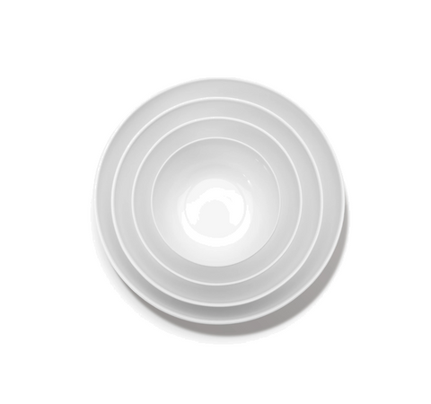Base Dinnerware Bowl low M white Base - SERAX