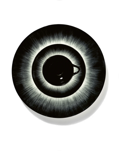 Dé Tableware Espresso Cup White/Black - SERAX