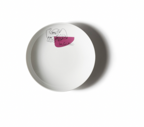 Service Prunier Le Corbusier Dinner Plate 2pc - CASSINA