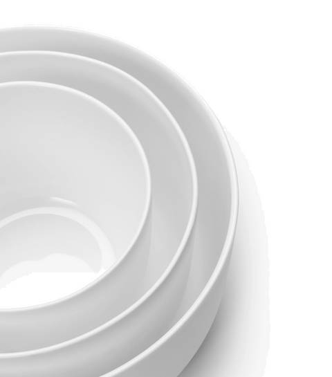 Base Dinnerware Bowl high L white Base - SERAX