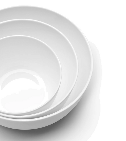 Base Dinnerware Bowl high S white Base - SERAX