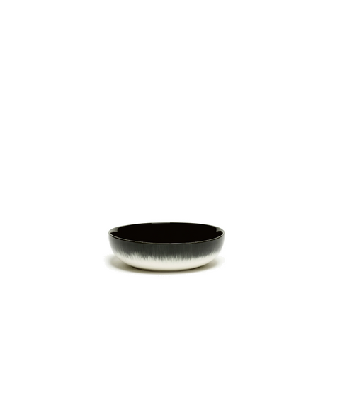 Dé Tableware Bowl XS white/black variation B - SERAX