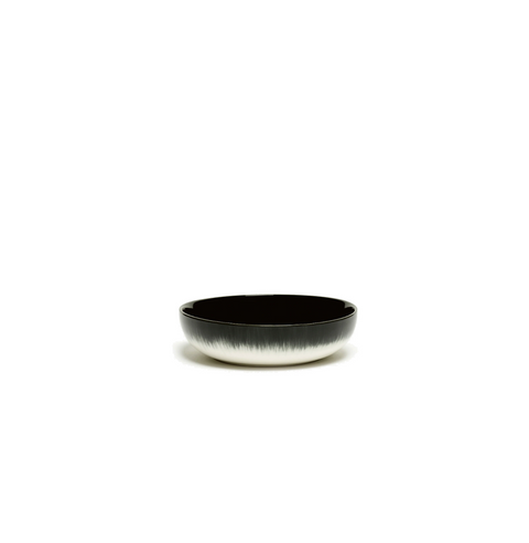 Dé Tableware Bowl S white/black variation B - SERAX