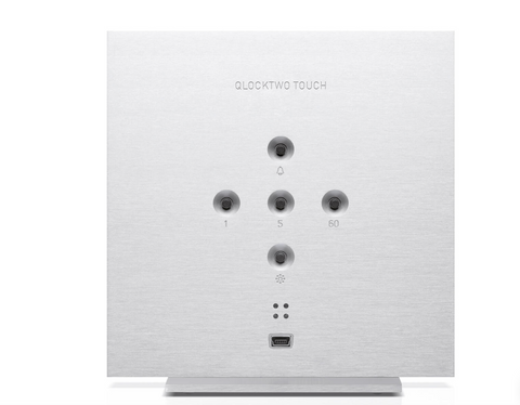 Qlocktwo Touch Metal - QLOCKTWO