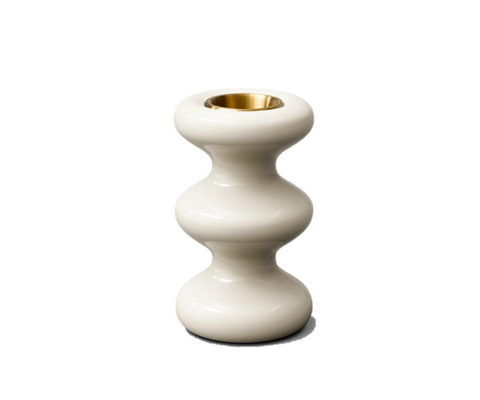 Loulou Candle Holder White - ELDVARM