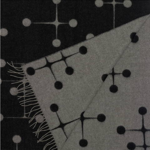 Eames Wool Blanket Black - VITRA