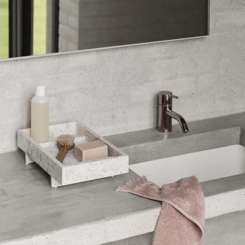 Abento Tray Marble Colour Nimbus Cloud - BLOMUS