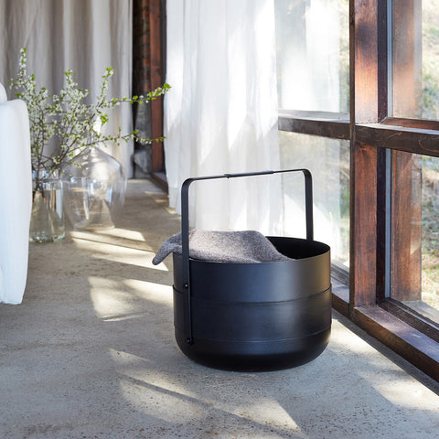 Emma Basket Black - ELDVARM