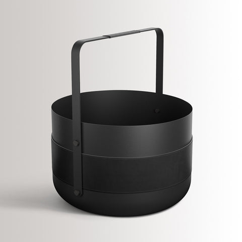 Emma Basket Black - ELDVARM