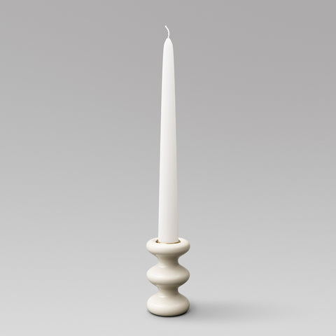 Loulou Candle Holder White - ELDVARM