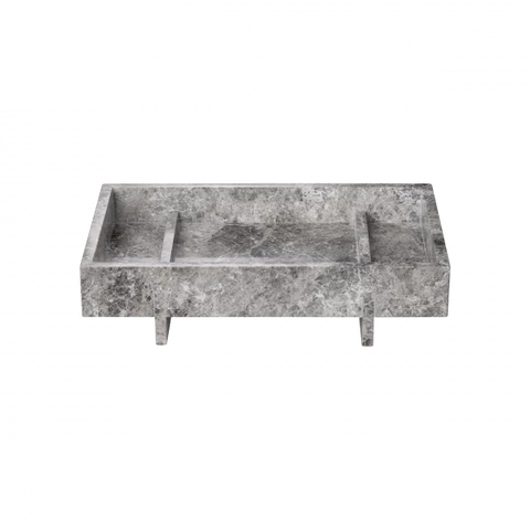 Abento Tray Marble Colour Sharkskin - BLOMUS