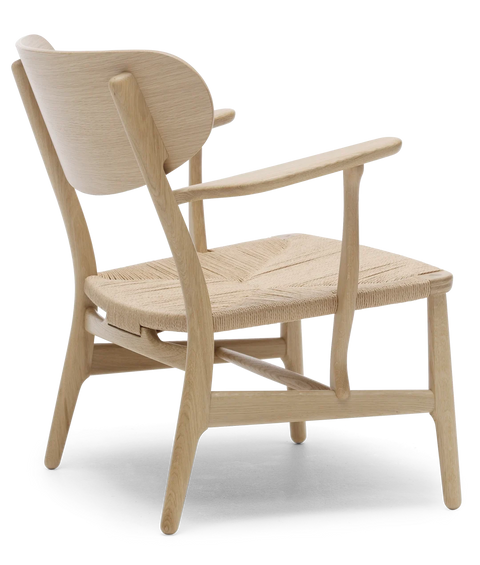 CH22 Lounge Chair Oak Soap - CARL HANSEN