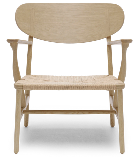 CH22 Lounge Chair Oak Soap - CARL HANSEN