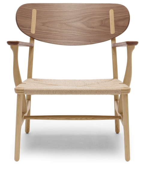 CH22 Lounge Chair Walnut / Oak - CARL HANSEN