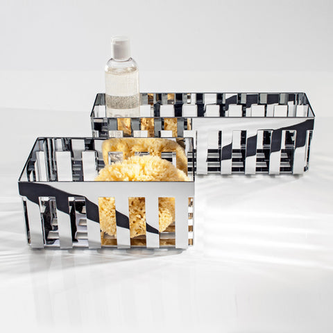 Multi Purpose Box L Chrome - DECOR & WALTHER