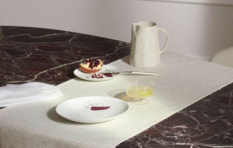 Service Prunier Le Corbusier Dinner Plate 2pc - CASSINA