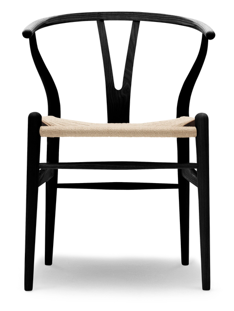 CH24 Wishbone Chair CHS Color Black - CARL HANSEN