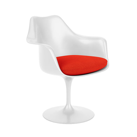 Tulip Arm Chair White - KNOLL