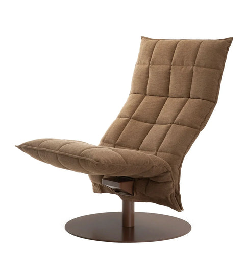 Swivel K chair & Ottoman - WOODNOTES