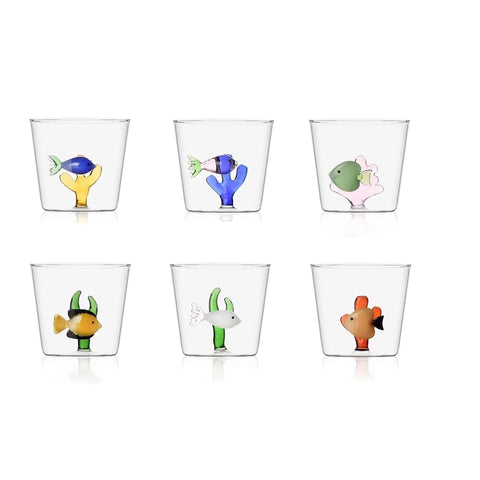 Fish Tumbler 6pc - ICHENDORF