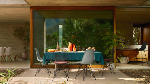 4 x Wire Chair DKR - VITRA