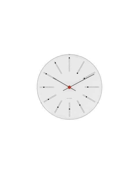 Wall Clock White Bankers 29 cm - ROSENDAHL