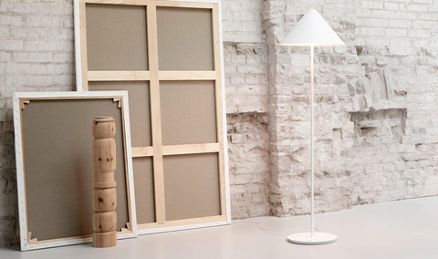 Keglen Floor Lamp White - LOUIS POULSEN