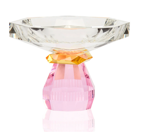 Madison Bowl clear/yellow/rose