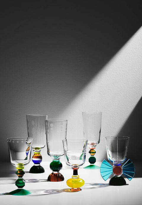 Mayfair Short Crystal Glasses - REFLECTIONS COPENHAGEN