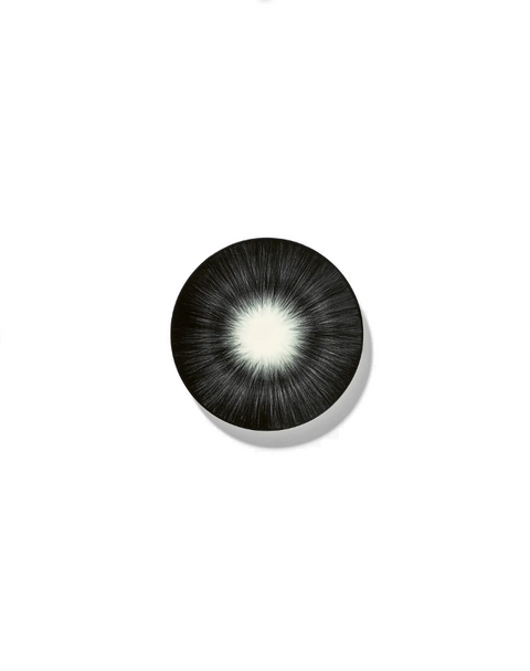 Dé Tableware Dessert plate White/Black  - SERAX