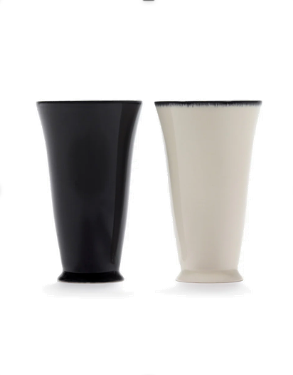 Dé Tableware Mug White/Black  - SERAX