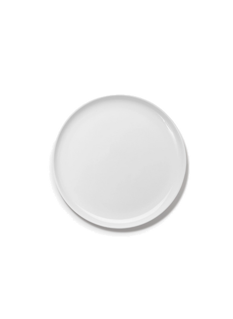 Base Dinnerware Starter plate low white Base - SERAX
