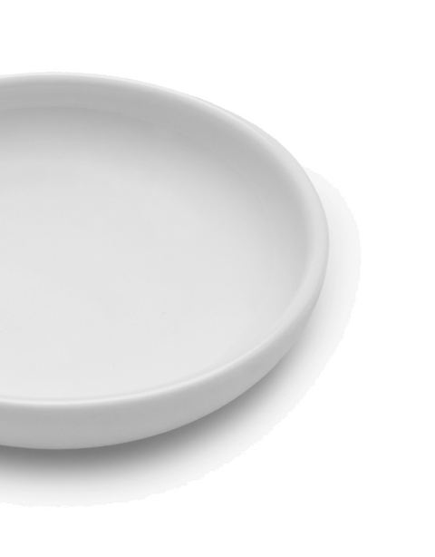 Base Dinnerware Plate low white Base - SERAX