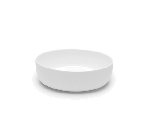 Base Dinnerware Bowl low L white Base - SERAX