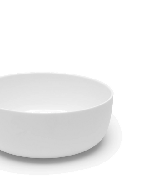 Base Dinnerware Bowl low M white Base - SERAX