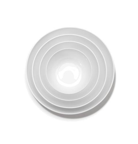 Base Dinnerware Bowl low S white Base - SERAX