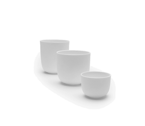 Base Dinnerware Coffee cup without handle white Base - SERAX
