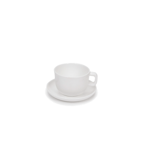Base Dinnerware Saucer espresso white Base - SERAX